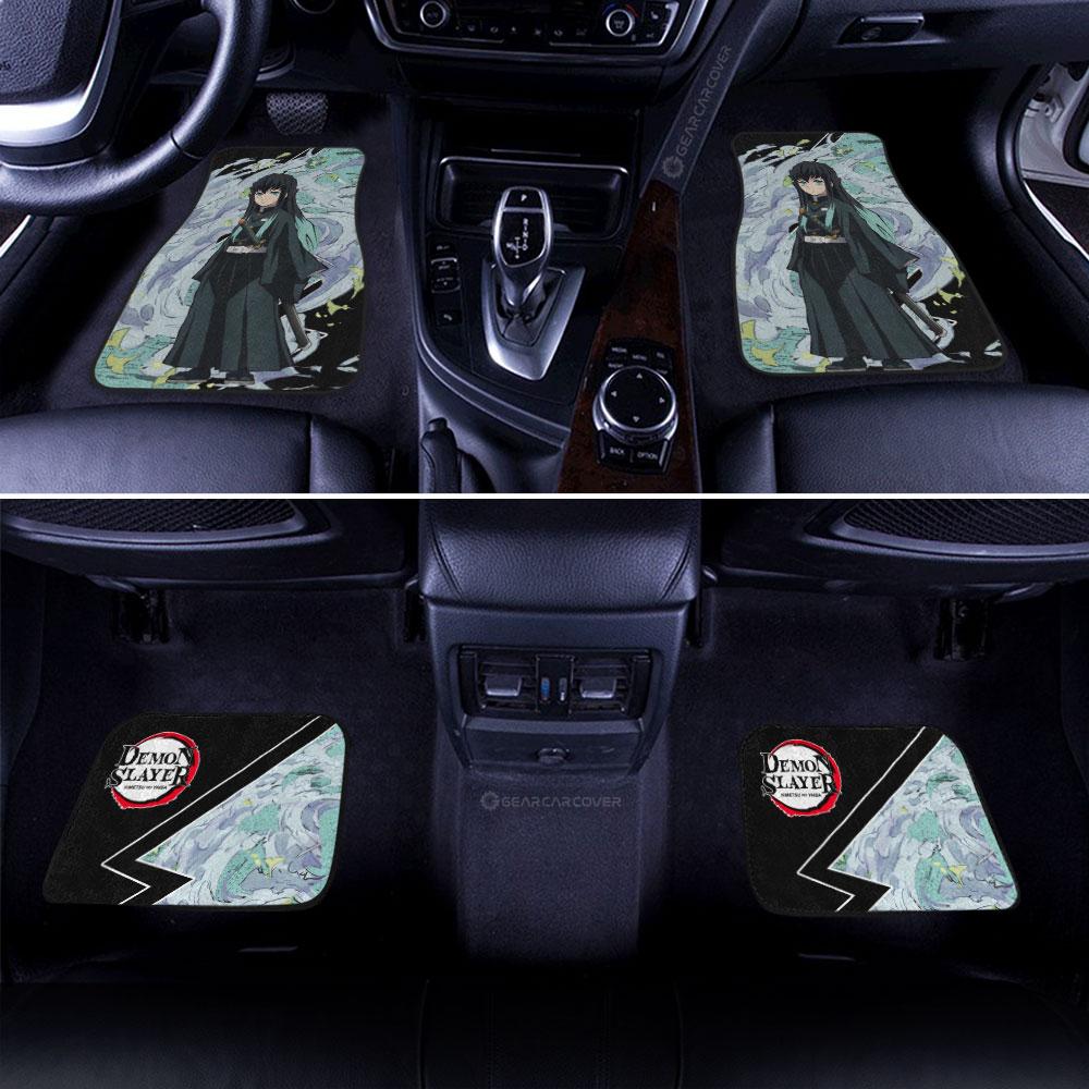 Muichirou Tokitou Car Floor Mats Custom Demon Slayer Anime Car Accessories