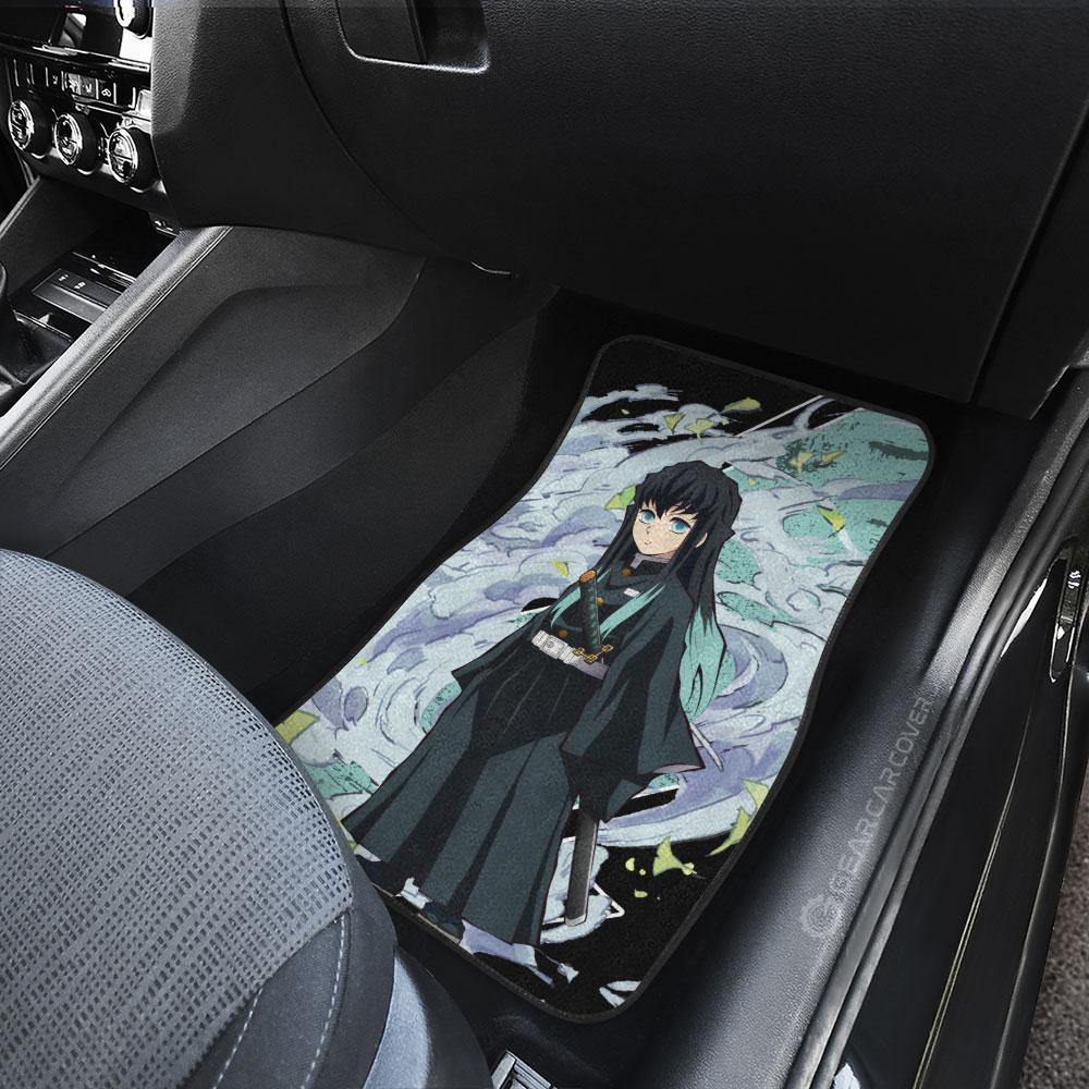 Muichirou Tokitou Car Floor Mats Custom Demon Slayer Anime Car Accessories