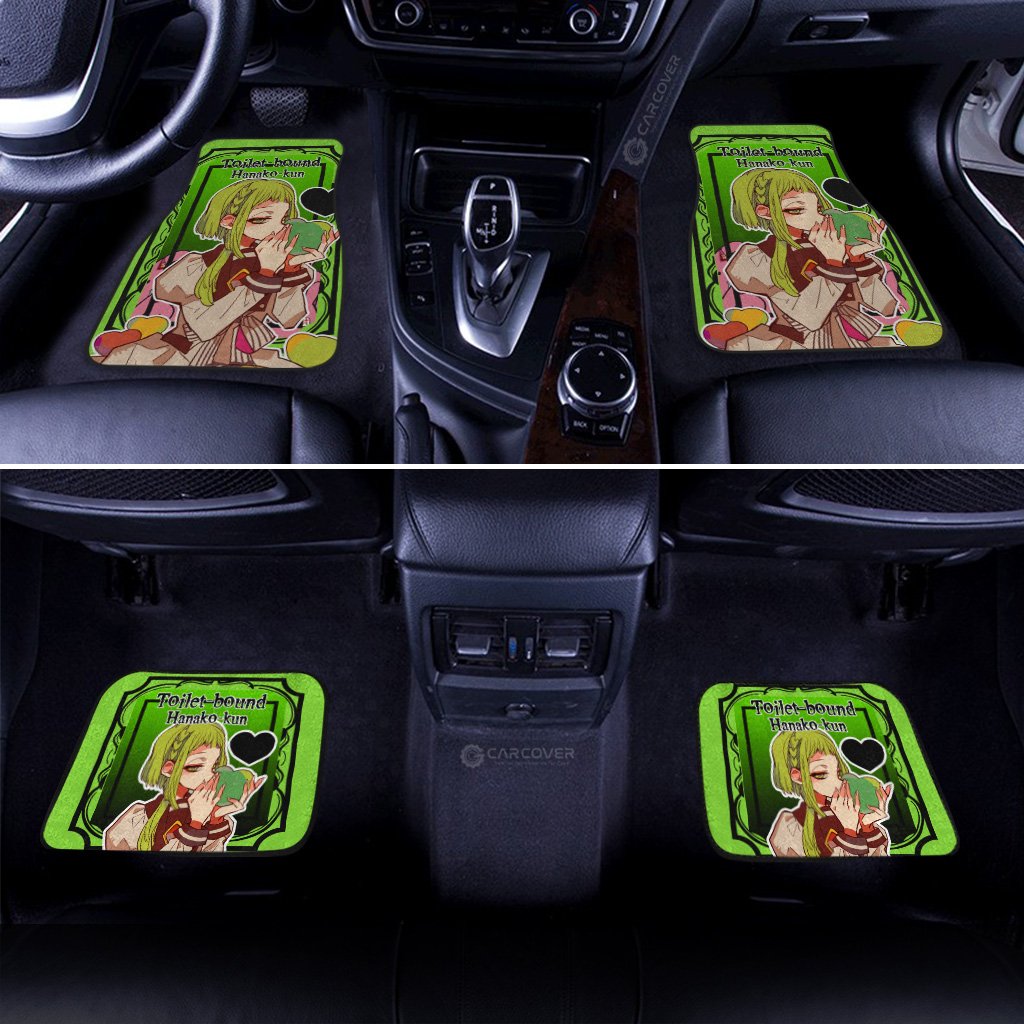 Nanamine Sakura Car Floor Mats Custom Toilet-Bound Hanako-kun Anime Car Accessories