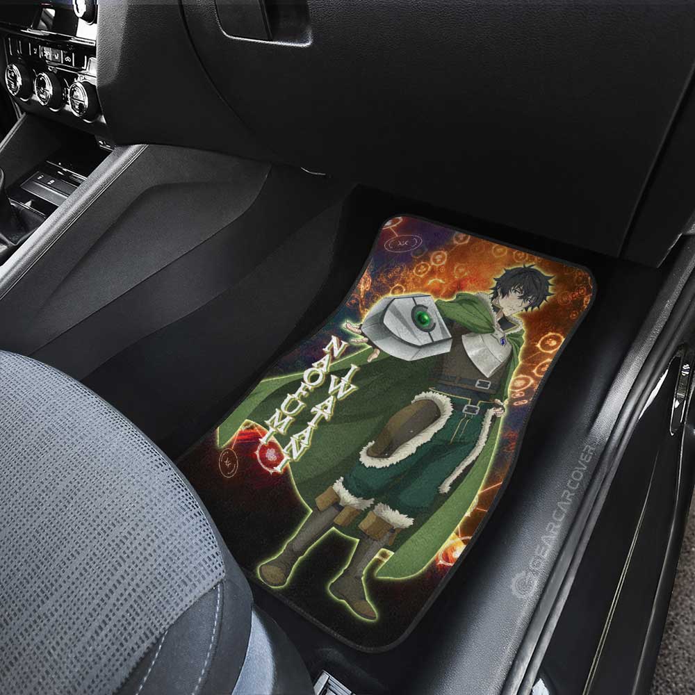 Naofumi Iwatani Car Floor Mats Custom Rising Of The Shield Hero Anime Car Accessories