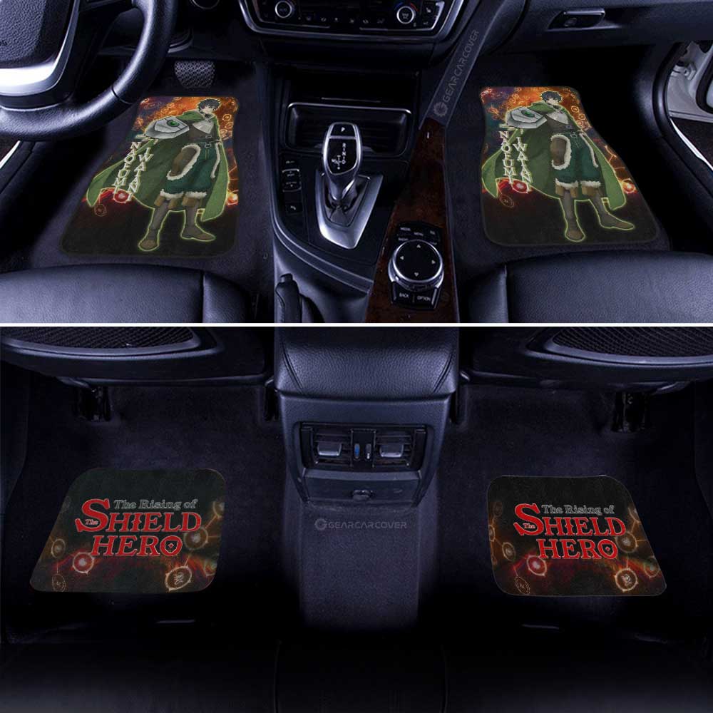 Naofumi Iwatani Car Floor Mats Custom Rising Of The Shield Hero Anime Car Accessories