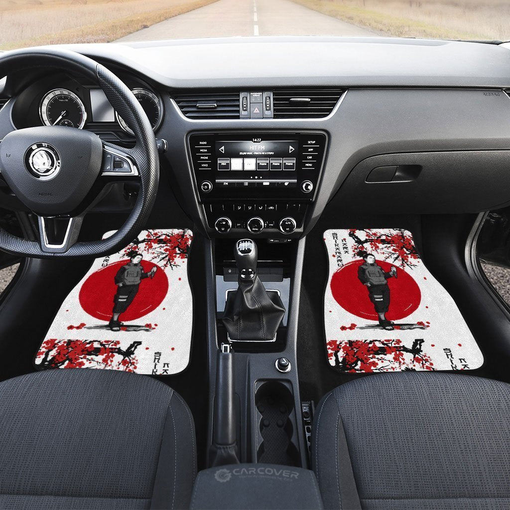 Nara Shikamaru Car Floor Mats Custom Japan Style Anime Naruto Car Interior Accessories