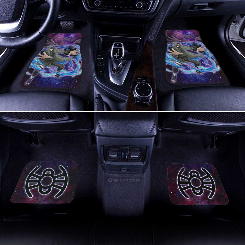 Naruto Anime Car Floor Mats Custom Aburame Shino Galaxy Style Car Accessories
