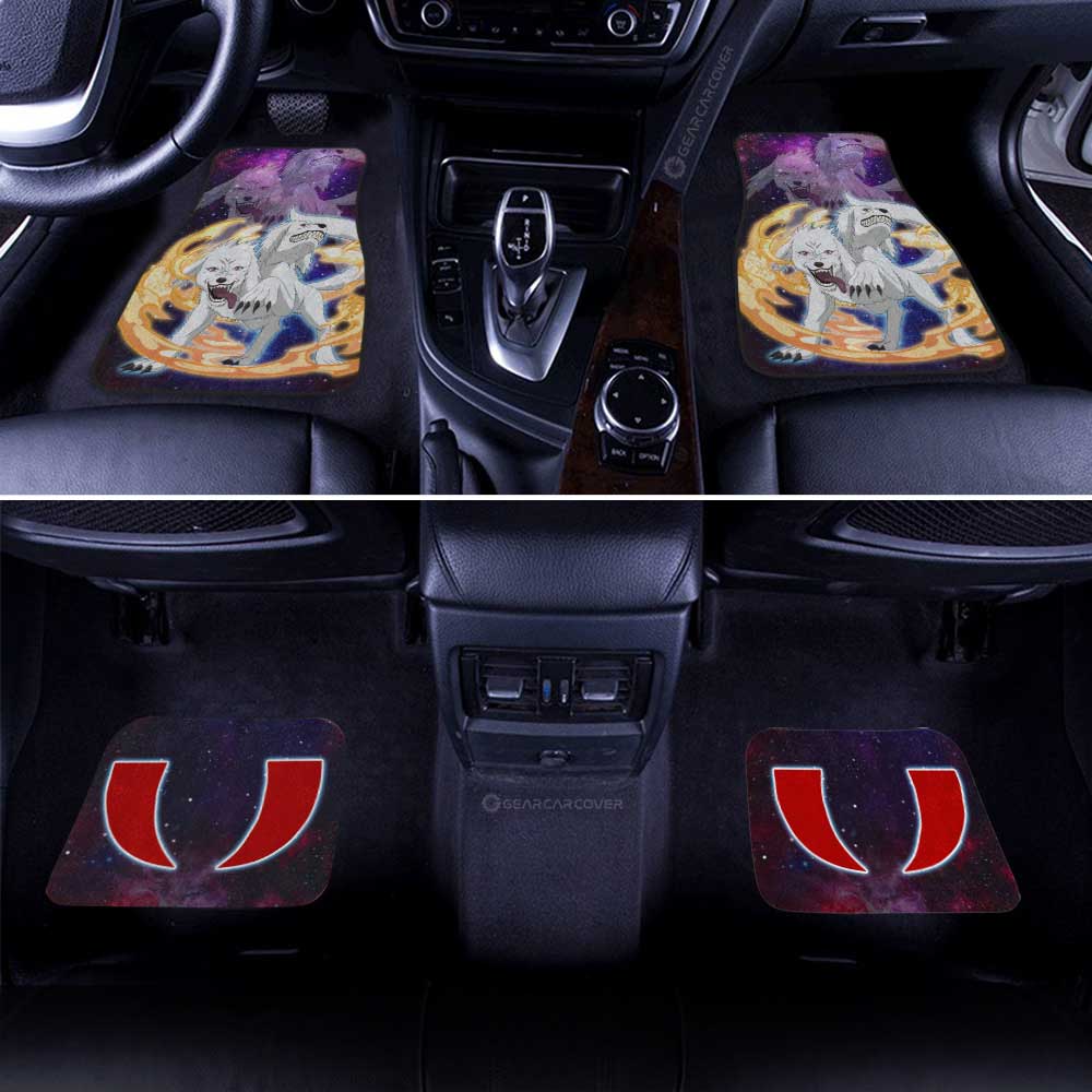 Naruto Anime Car Floor Mats Custom Akamaru Galaxy Style Car Accessories