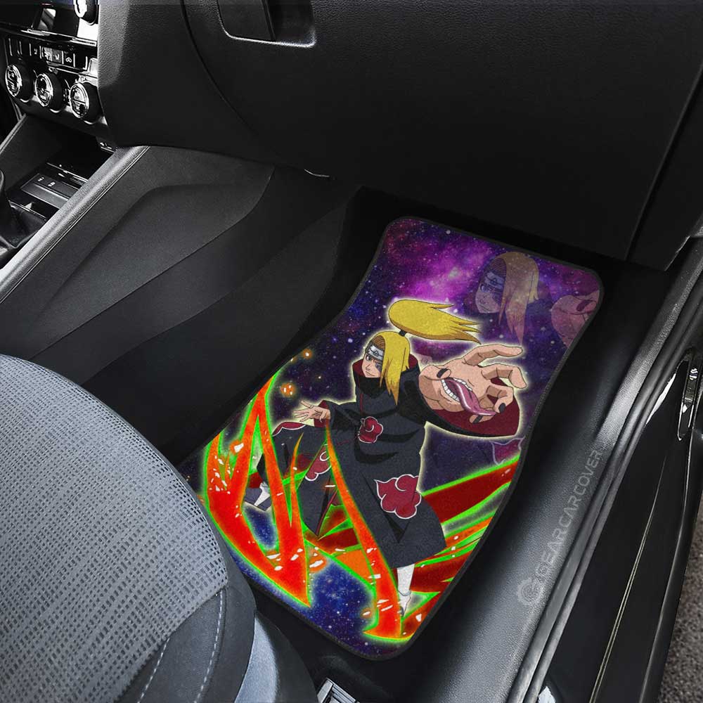 Naruto Anime Car Floor Mats Custom Deidara Galaxy Style Car Accessories