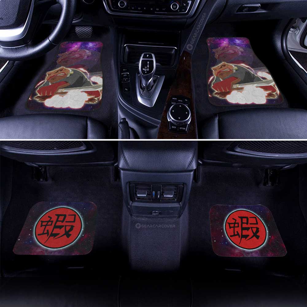 Naruto Anime Car Floor Mats Custom Gamabunta Galaxy Style Car Accessories