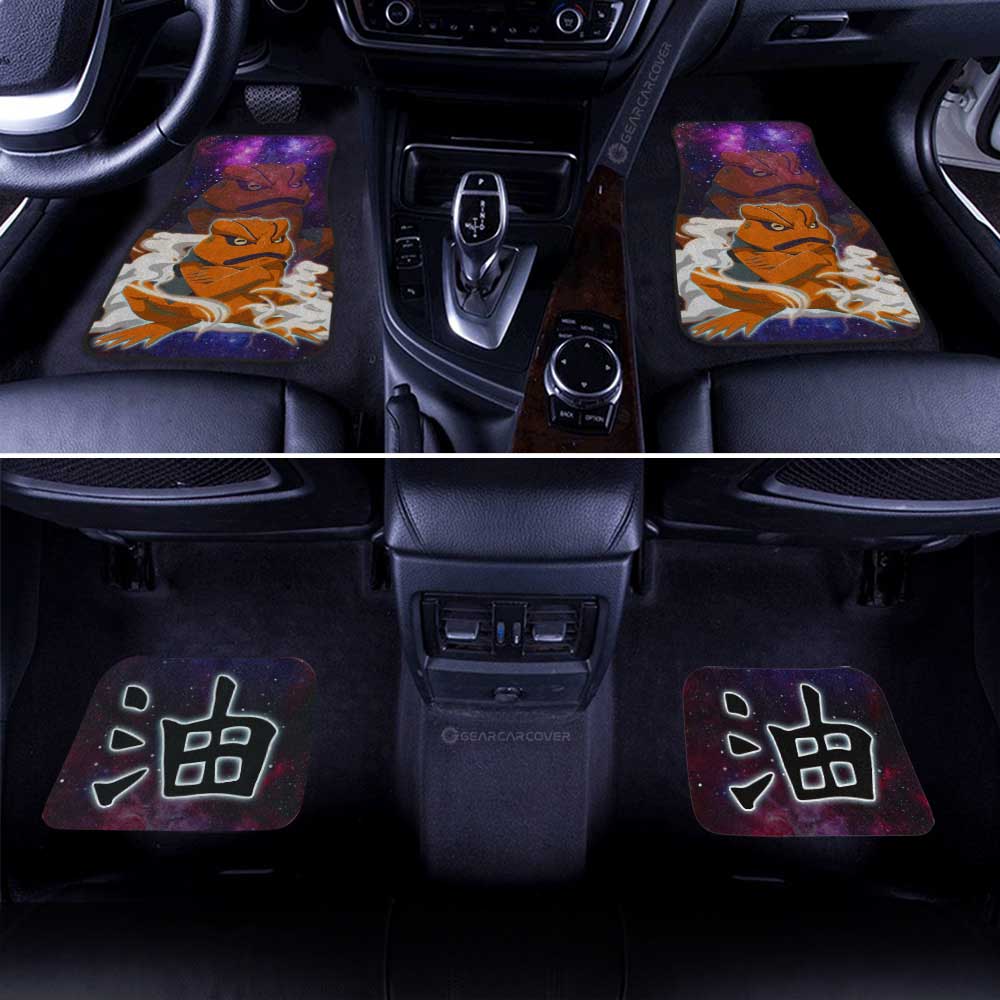Naruto Anime Car Floor Mats Custom Gamakichi Galaxy Style Car Accessories