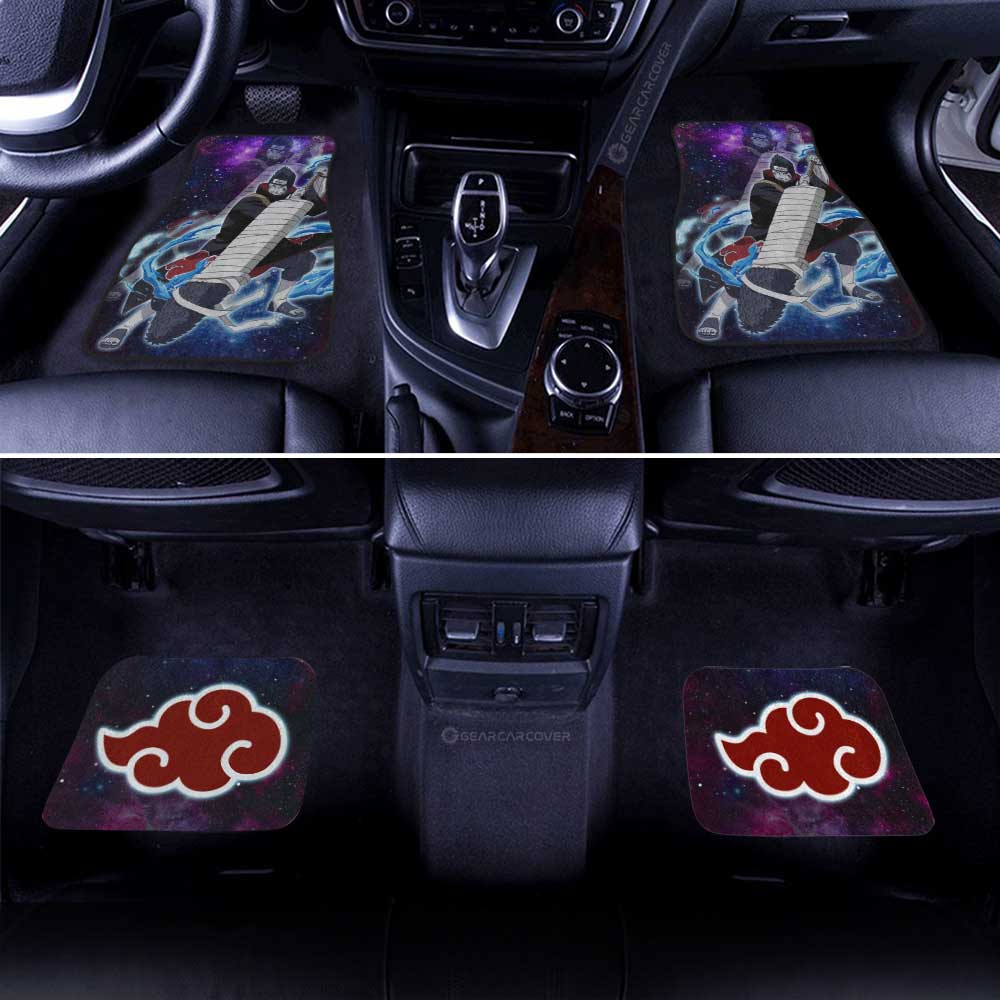Naruto Anime Car Floor Mats Custom Hoshigaki Kisame Galaxy Style Car Accessories
