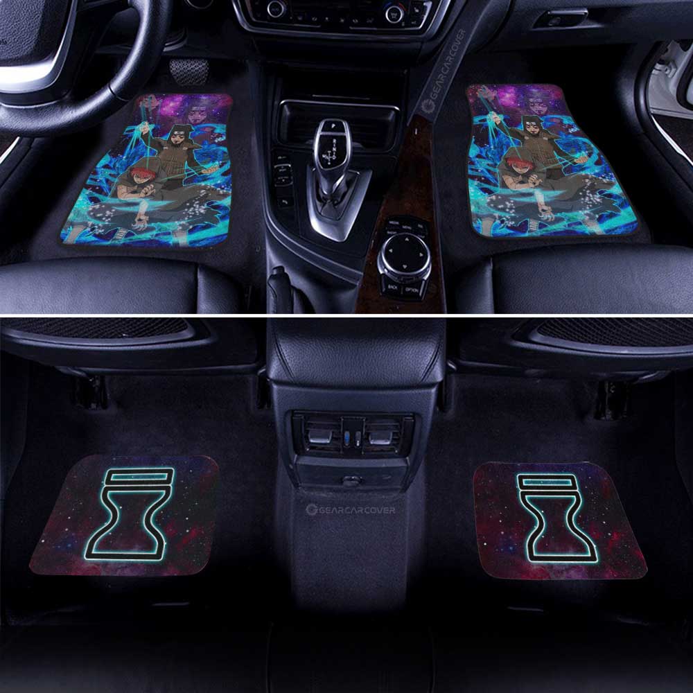 Naruto Anime Car Floor Mats Custom Kankurou Galaxy Style Car Accessories