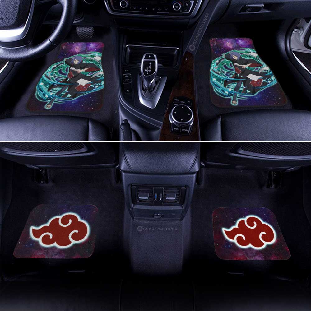 Naruto Anime Car Floor Mats Custom Konan Galaxy Style Car Accessories