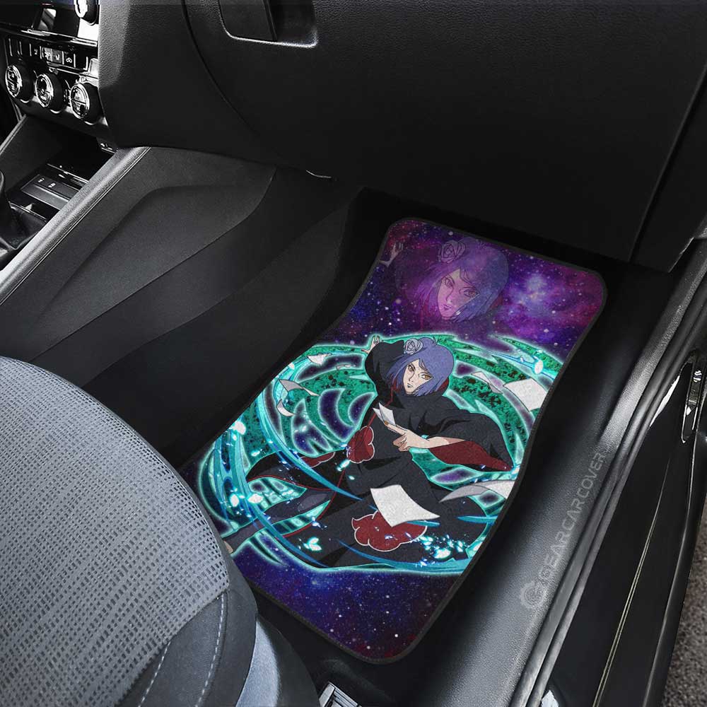 Naruto Anime Car Floor Mats Custom Konan Galaxy Style Car Accessories