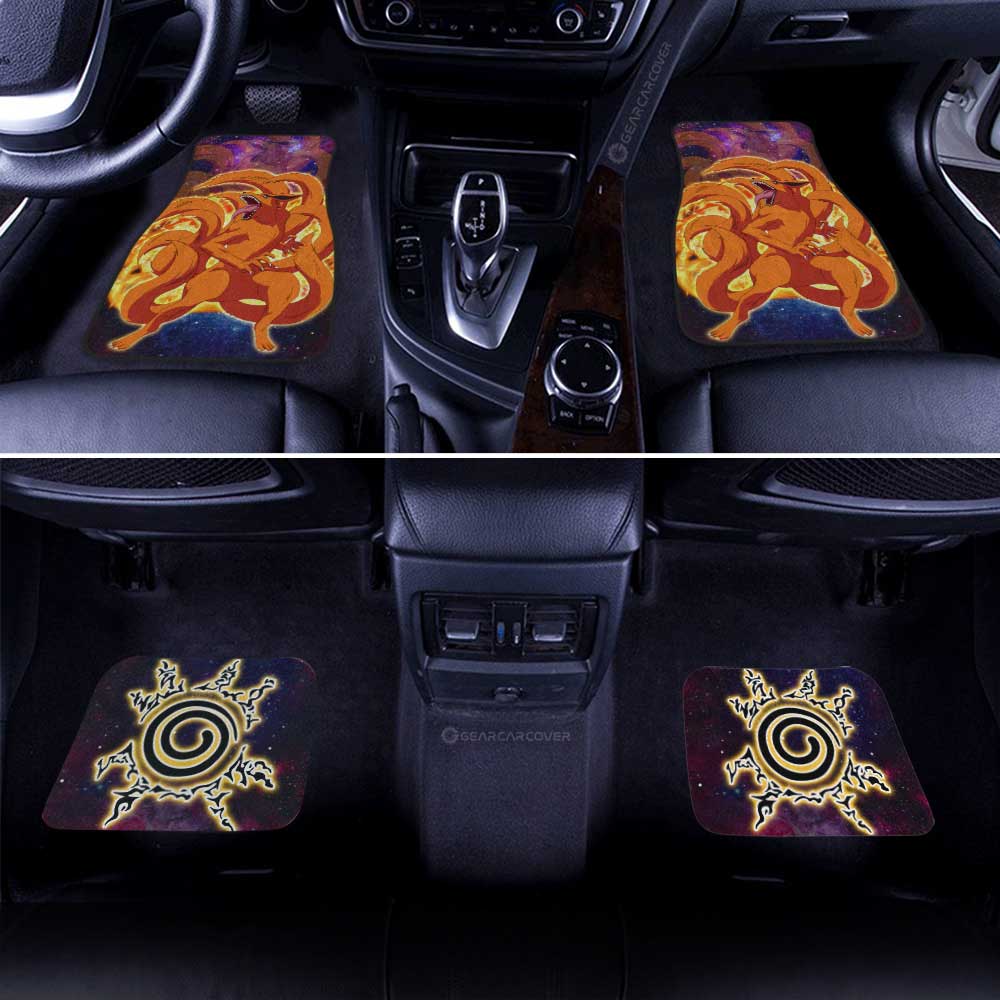 Naruto Anime Car Floor Mats Custom Kurama Galaxy Style Car Accessories