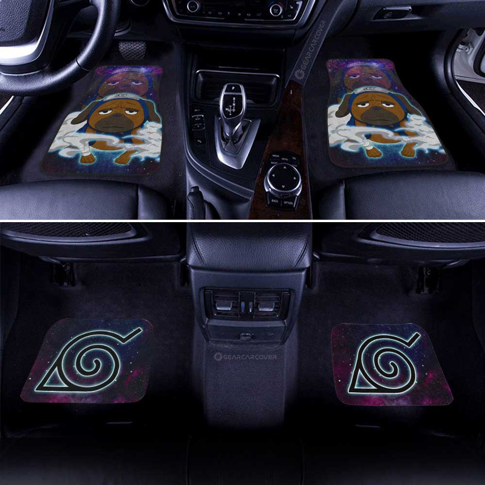 Naruto Anime Car Floor Mats Custom Pakkun Galaxy Style Car Accessories