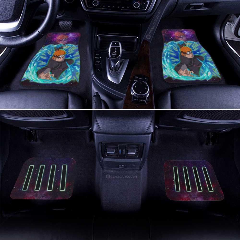 Naruto Anime Car Floor Mats Custom Yahiko Galaxy Style Car Accessories