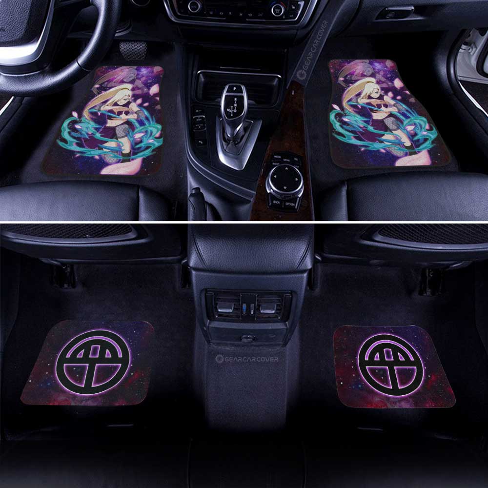 Naruto Anime Car Floor Mats Custom Yamanaka Ino Galaxy Style Car Accessories