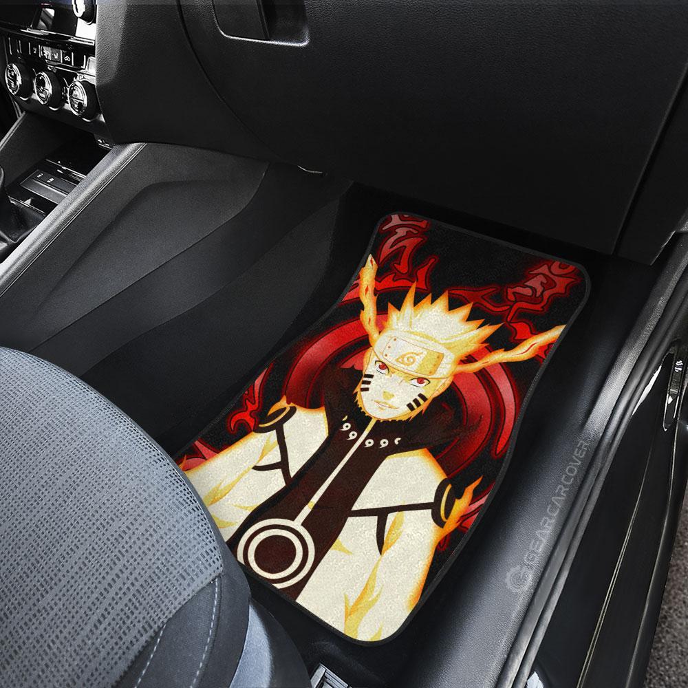 Naruto Bijuu Mode Car Floor Mats Custom Naruto Anime Car Accessories
