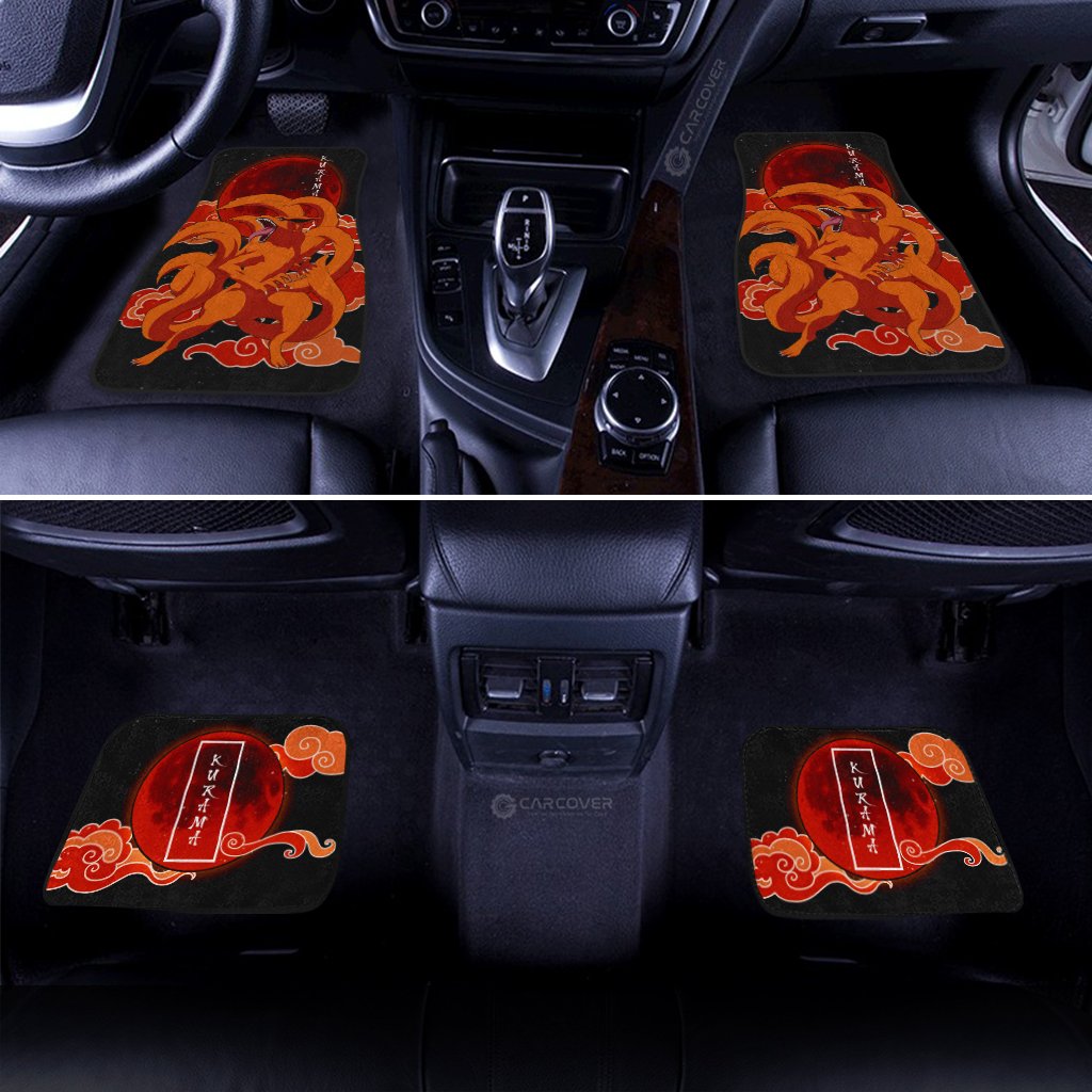 Naruto Kurama Car Floor Mats Custom Anime Car Interior Accessories