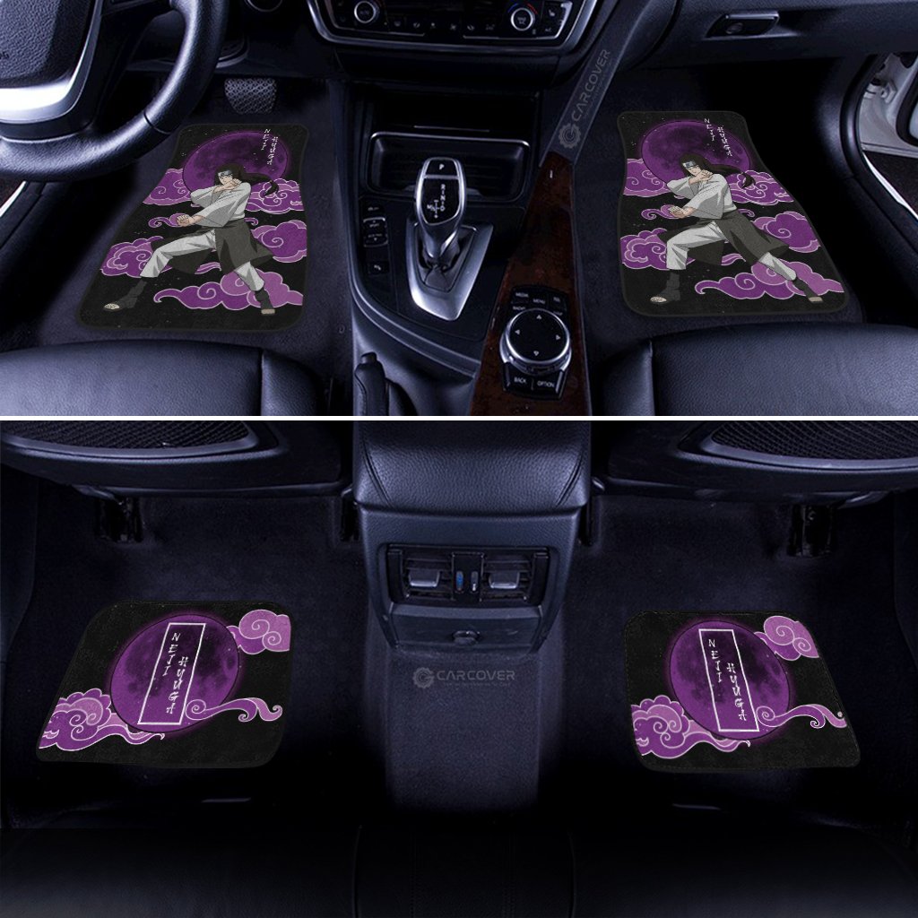 Naruto Neji Car Floor Mats Custom Anime Car Interior Accessories