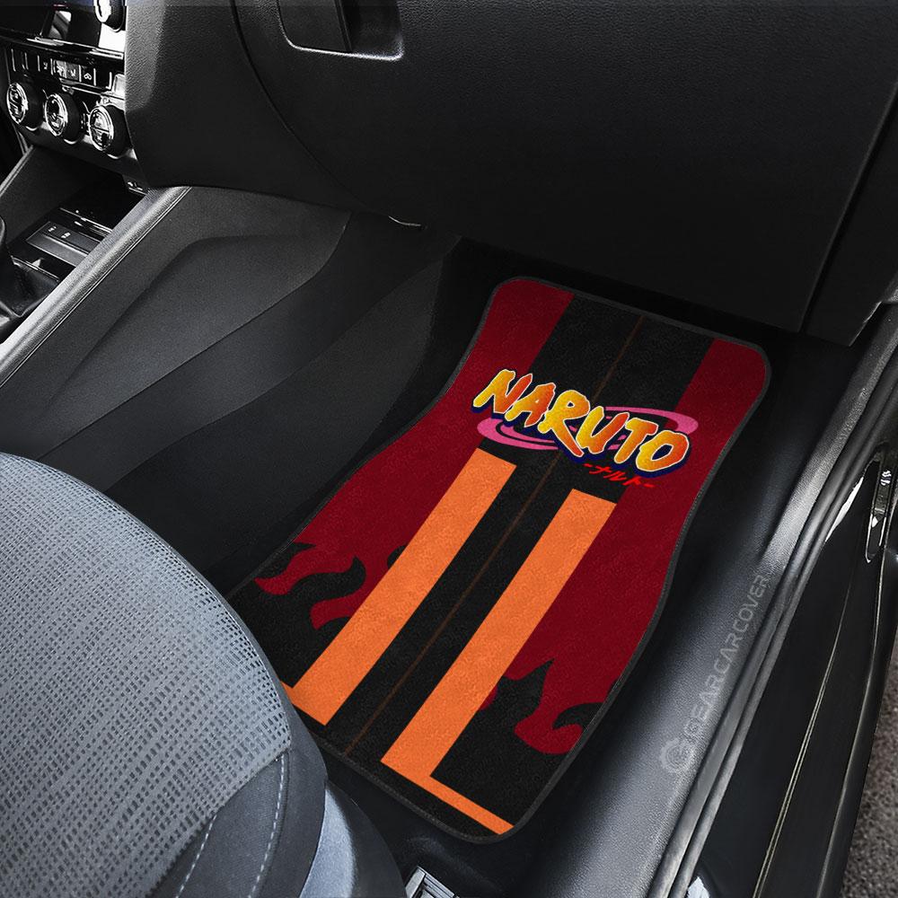 Naruto Sage Mode Uniform Car Floor Mats Custom Naruto Shippuden Anime Car Accessories