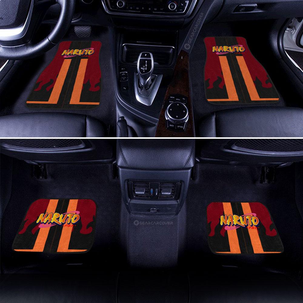 Naruto Sage Mode Uniform Car Floor Mats Custom Naruto Shippuden Anime Car Accessories