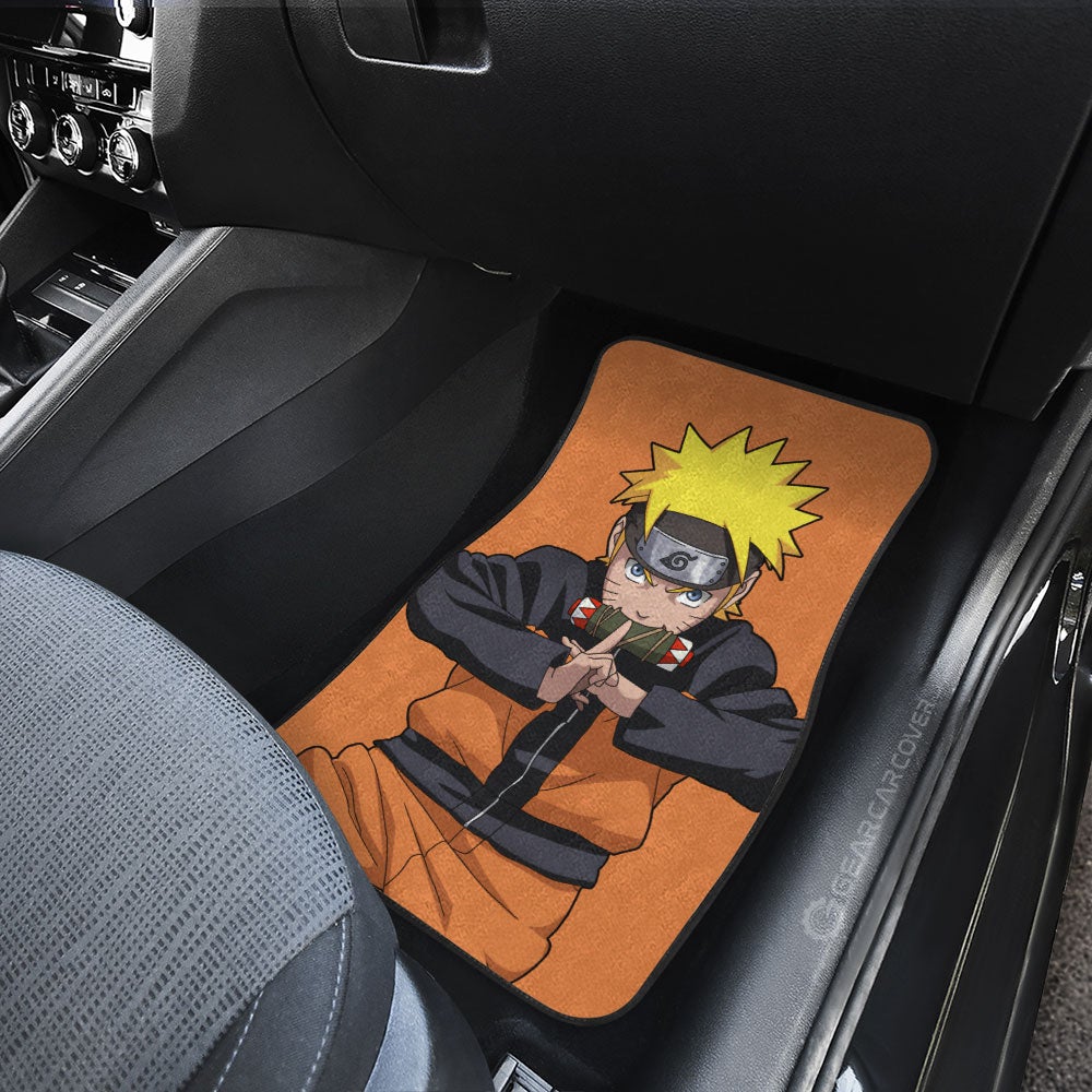 Naruto Uzumaki Car Floor Mats Custom Naruto Anime Gifts Idea For Fans