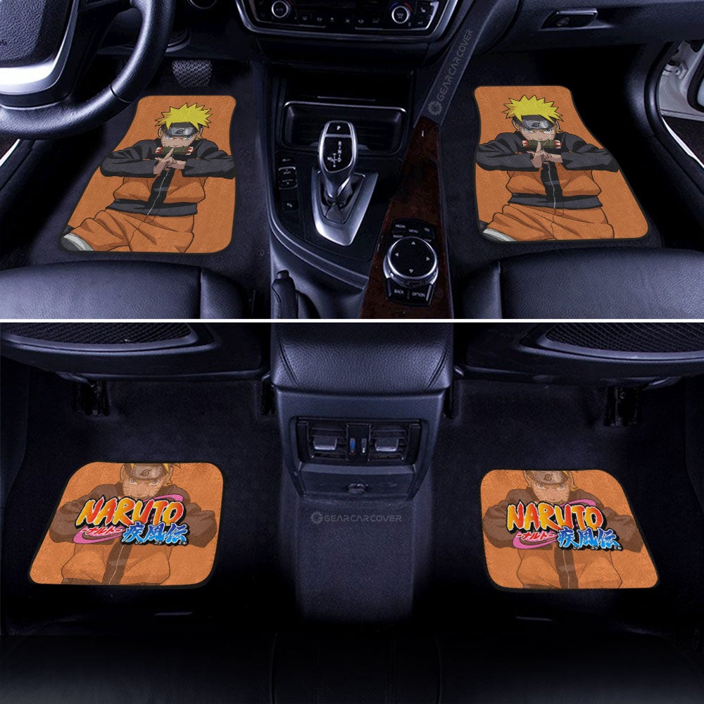 Naruto Uzumaki Car Floor Mats Custom Naruto Anime Gifts Idea For Fans
