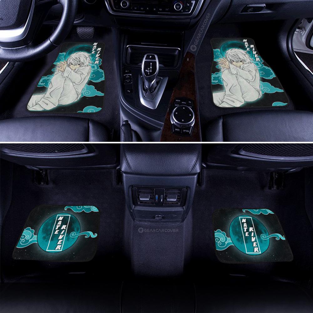 Nate River Car Floor Mats Custom Death Note Anime Car Accessories