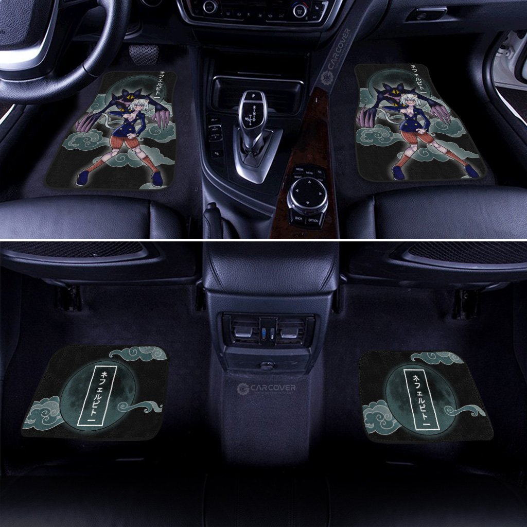 Neferpitou Car Floor Mats Custom Hunter x Hunter Anime Car Accessories