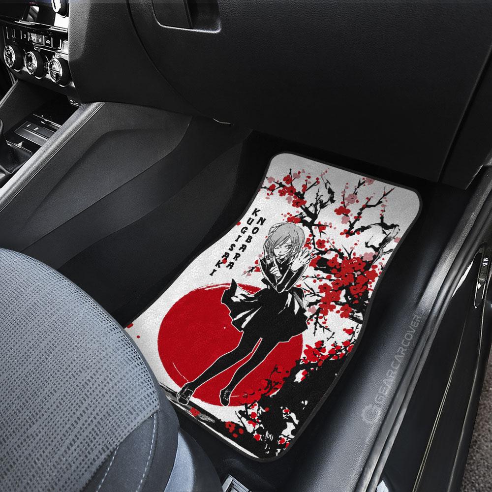 Nobara Kugisaki Car Floor Mats Custom Japan Style Jujutsu Kaisen Anime Car Accessories