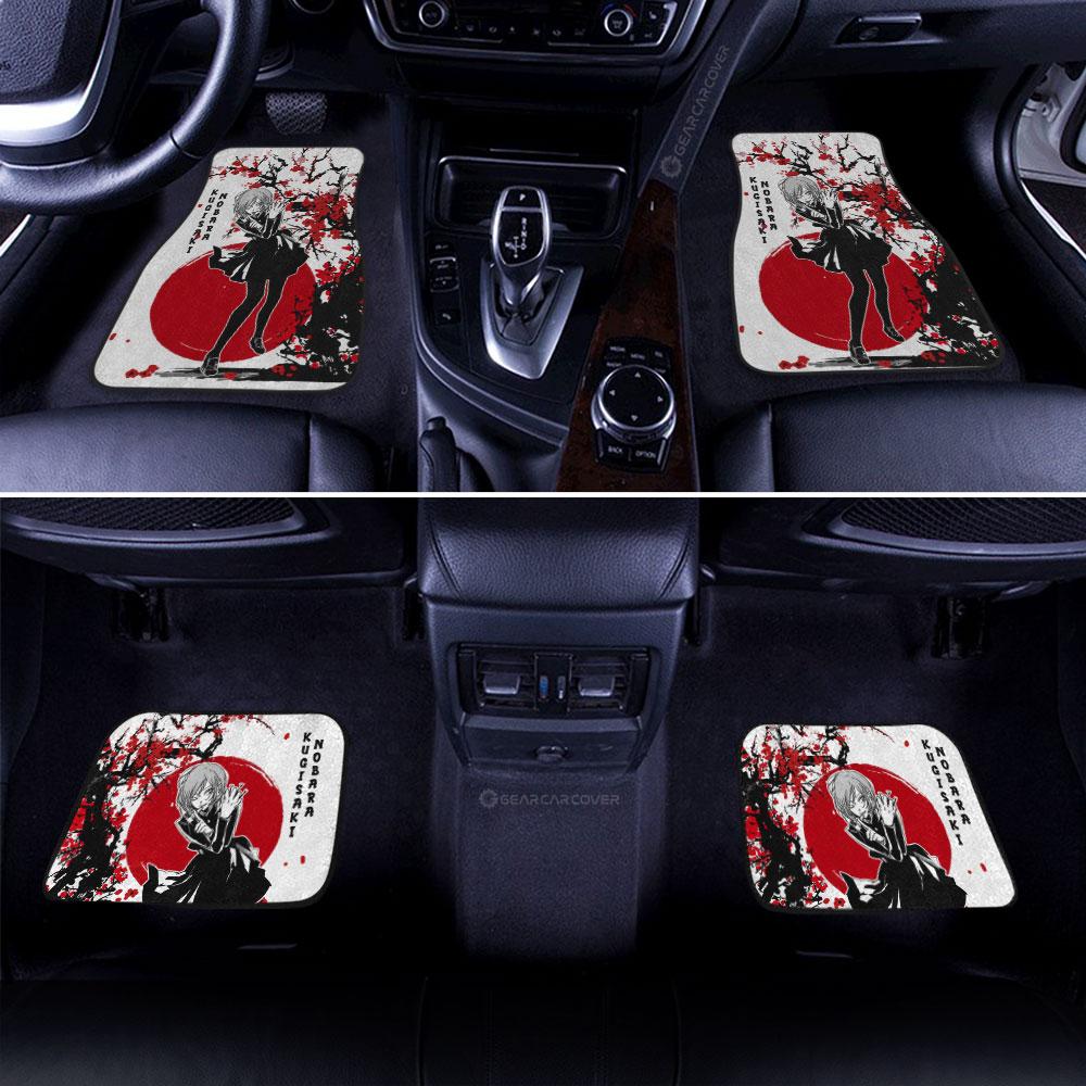 Nobara Kugisaki Car Floor Mats Custom Japan Style Jujutsu Kaisen Anime Car Accessories