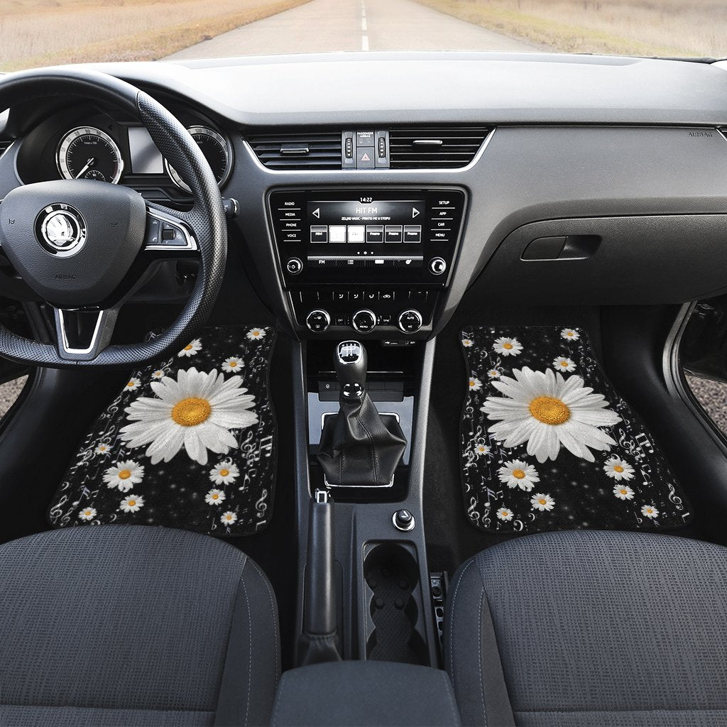Note Music Daisy Car Floor Mats Custom Daisy Car Accessories