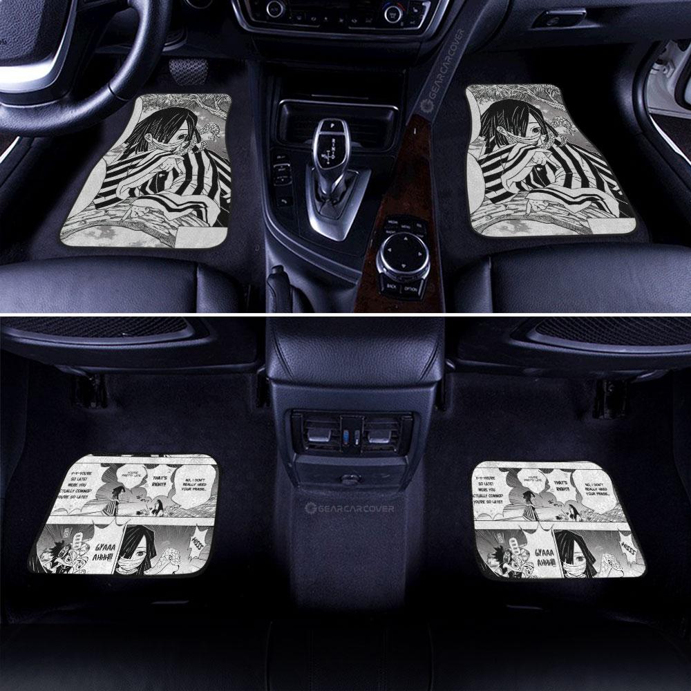 Obanai Car Floor Mats Custom Kimetsu No Yaiba Manga Car Accessories