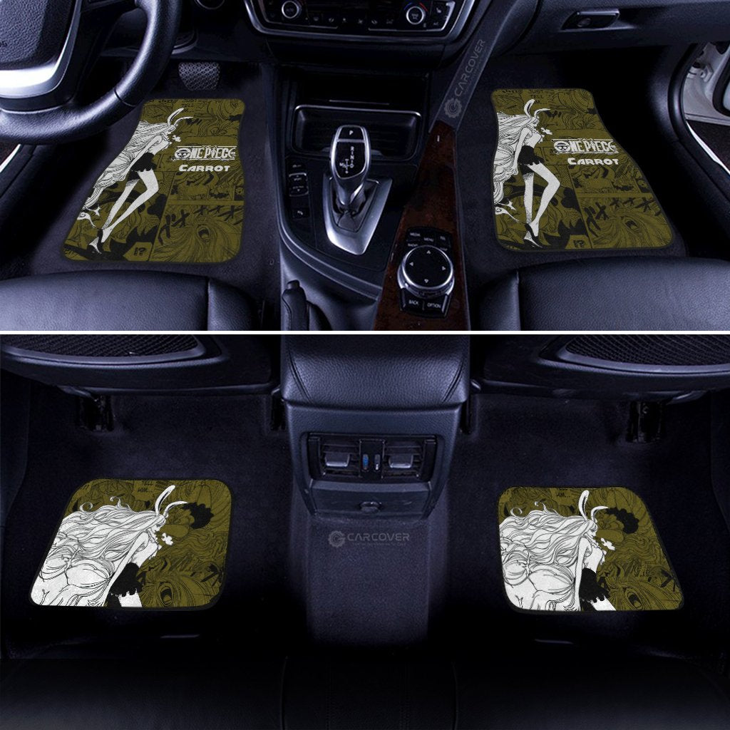 One Piece Carrot Car Floor Mats Custom Anime Mix Manga Car Interior Accessories