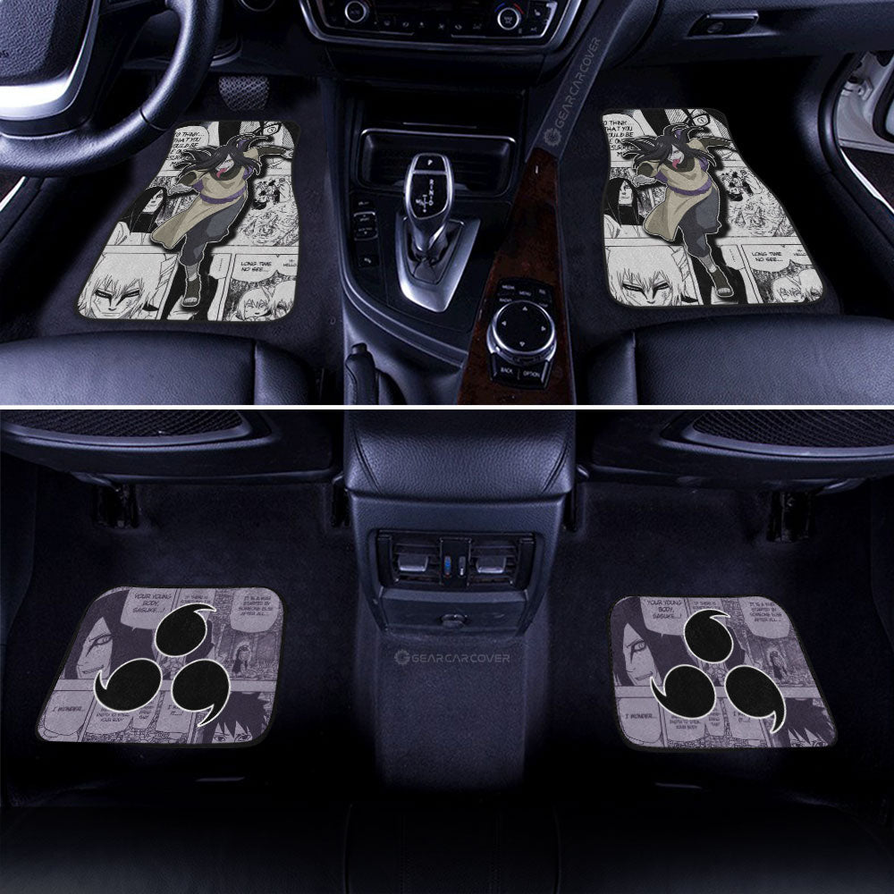 Orochimaru Car Floor Mats Custom Naruto Anime Car Accessories Mix Manga
