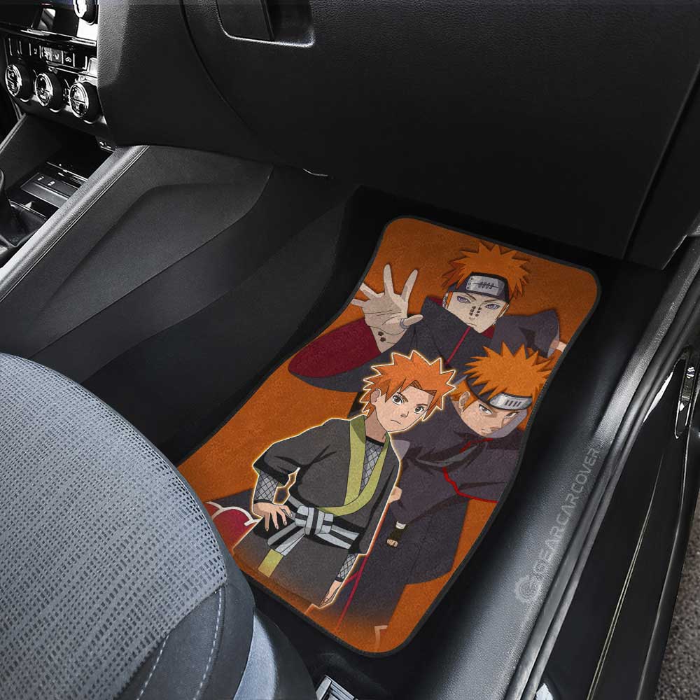 Pain Car Floor Mats Custom Anime Naruto Car Accessories