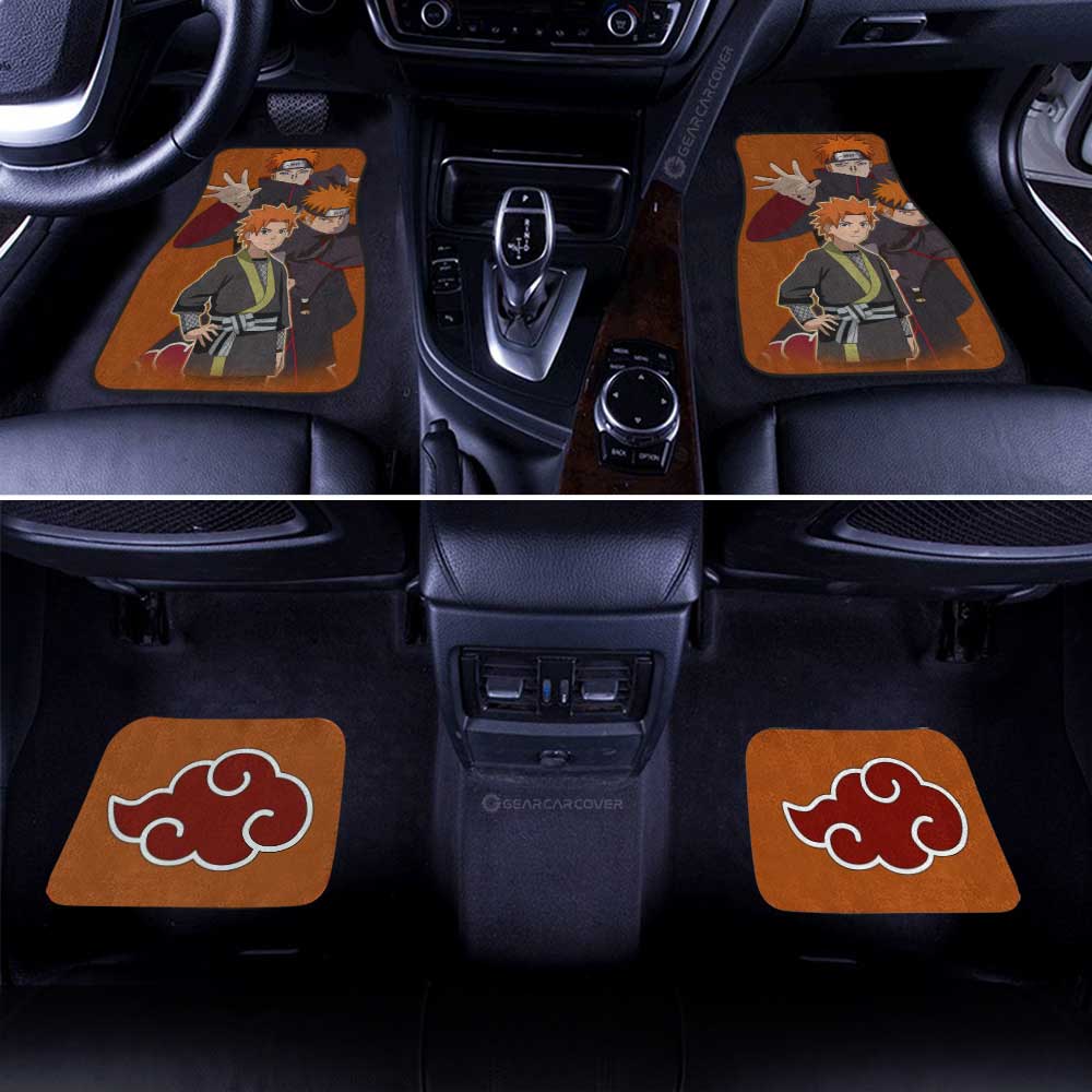 Pain Car Floor Mats Custom Anime Naruto Car Accessories