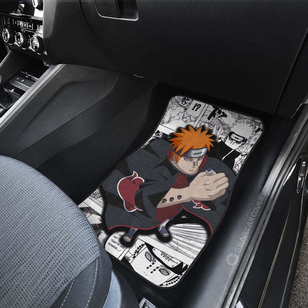 Pain Car Floor Mats Custom Naruto Anime Car Accessories Mix Manga