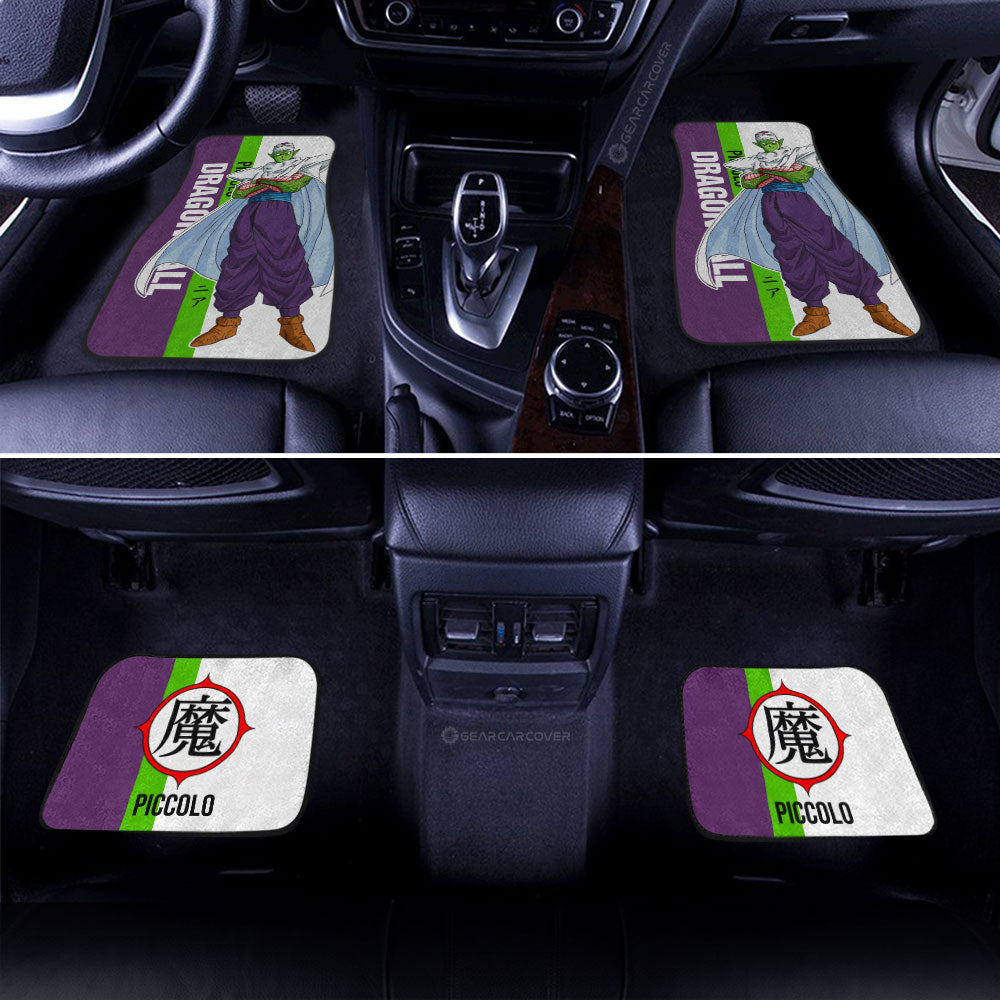 Piccolo Car Floor Mats Custom Dragon Ball Car Accessories Gifts For Anime Fans