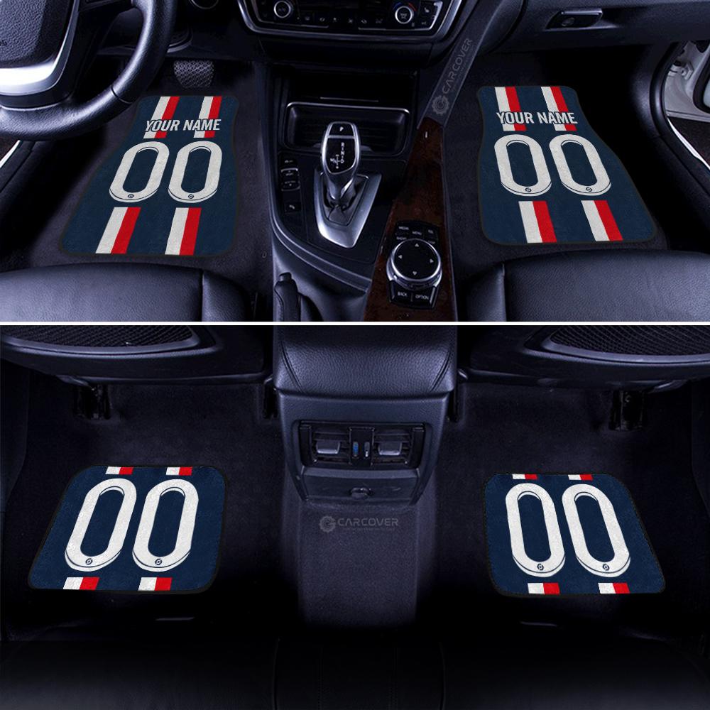 PSG Custom Car Floor Mats Soccer Fan Gifts Idea