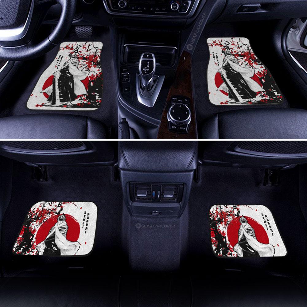Renji Abarai Car Floor Mats Custom Japan Style Anime Bleach Car Interior Accessories