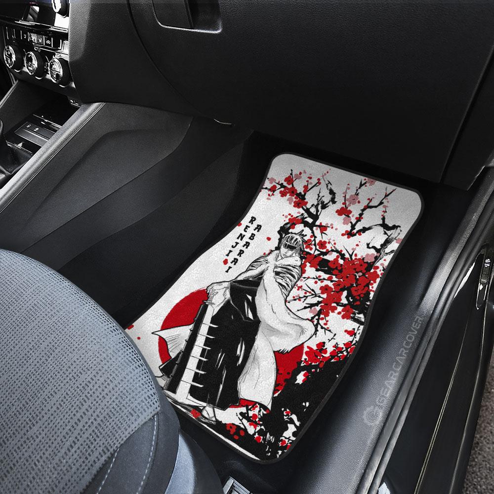 Renji Abarai Car Floor Mats Custom Japan Style Anime Bleach Car Interior Accessories