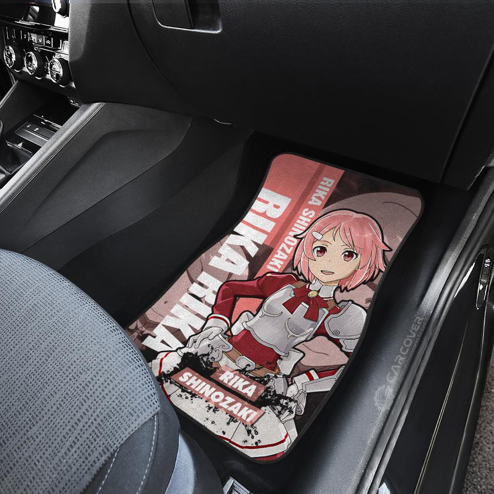 Rika Shinozaki Sword Art Online Anime Car Floor Mats Custom Car Interior Accessories