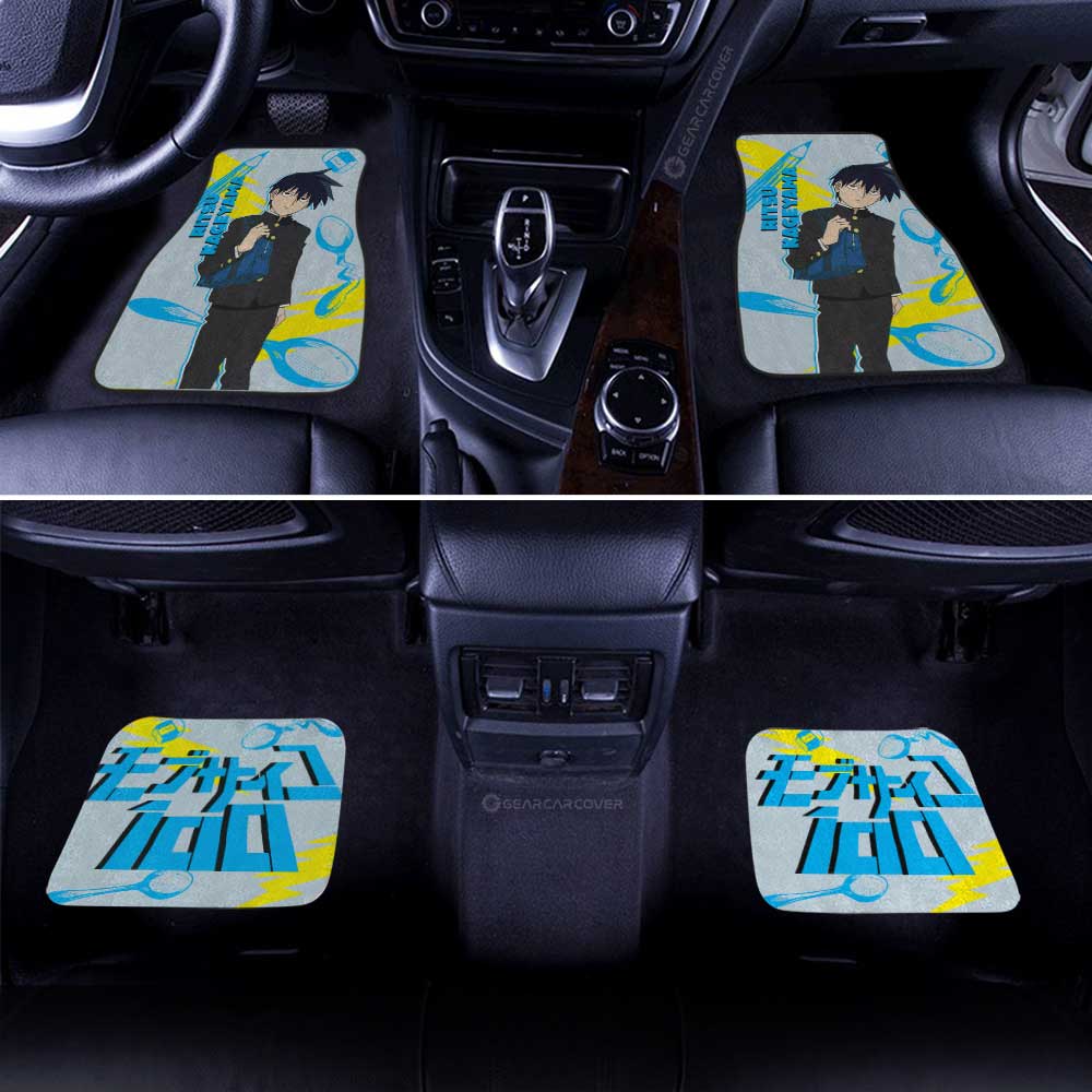 Ritsu Kageyama Car Floor Mats Custom Mob Psycho 100 Anime Car Accessories
