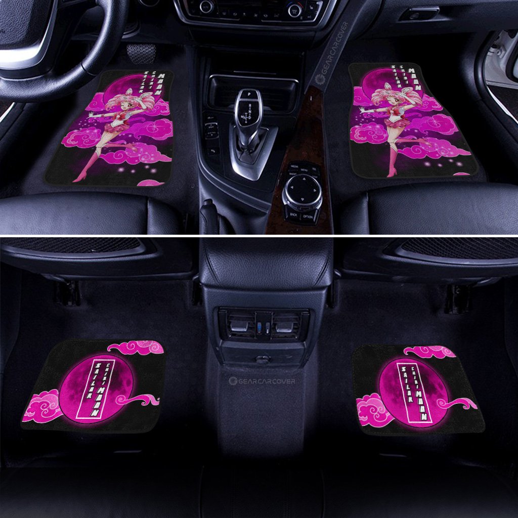 Sailor Chibi Moon Car Floor Mats Custom Sailor Moon Anime Car Interior Accessories