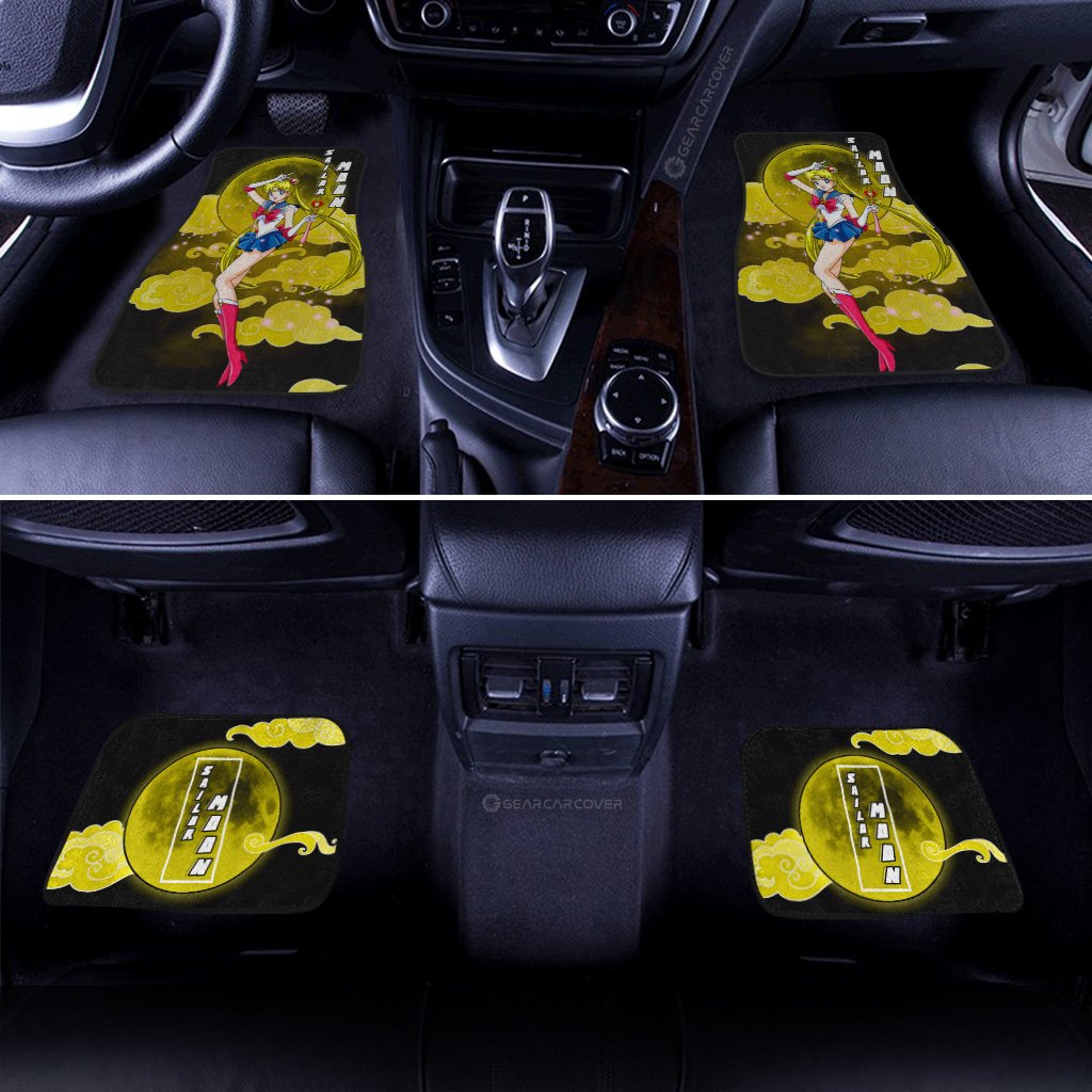Sailor Moon Car Floor Mats Custom Sailor Moon Anime Car Windshield Accessories