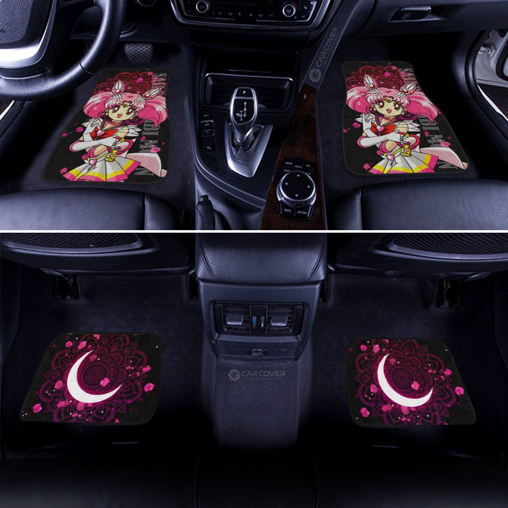 Sailor Moon Chibi Car Floor Mats Custom Anime Car Interior Accessories