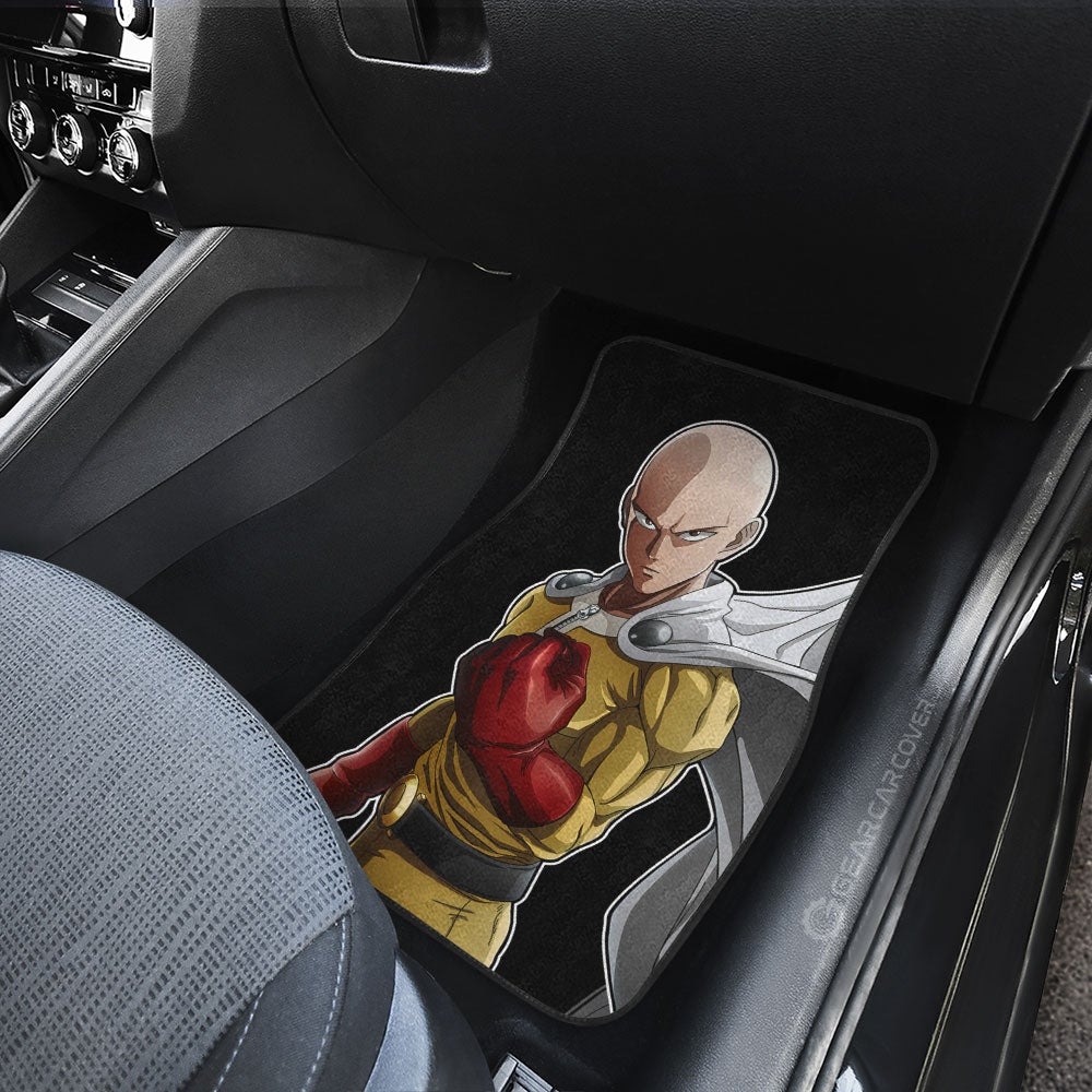 Saitama Car Floor Mats Custom Main Hero One Punch Man Anime Car Accessories