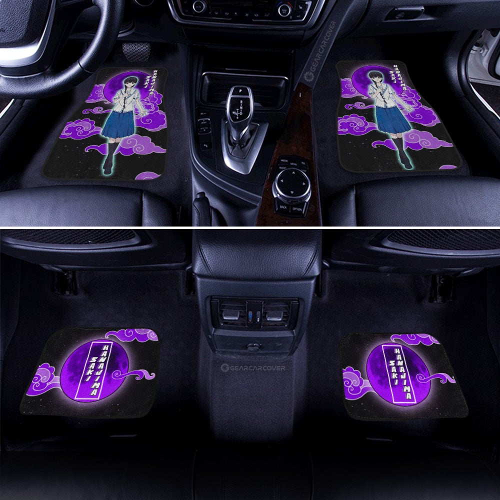 Saki Hanajima Car Floor Mats Custom Fruit Basket Anime Car Accessories