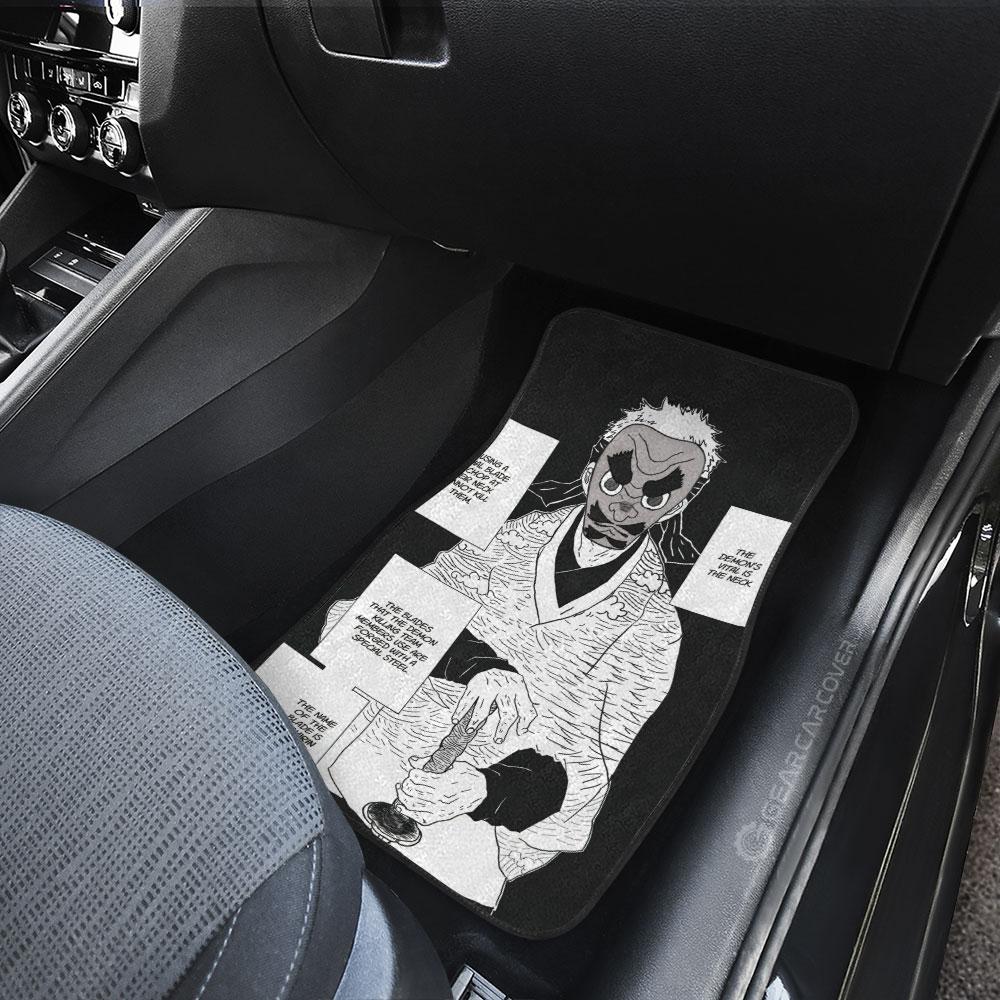 Sakonji Urokodaki Car Floor Mats Custom Kimetsu No Yaiba Manga Car Accessories