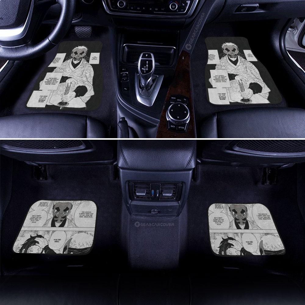 Sakonji Urokodaki Car Floor Mats Custom Kimetsu No Yaiba Manga Car Accessories